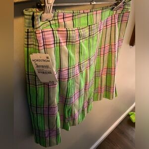 BNWT Bp. plaid mini skirt